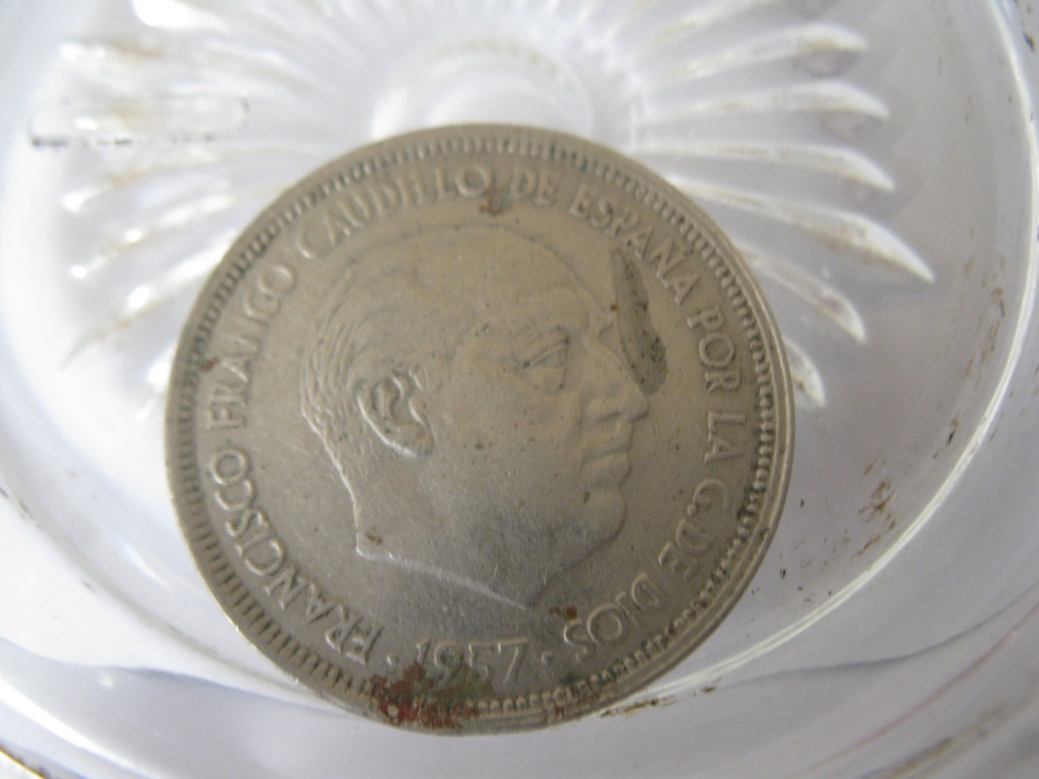(FC-35) 1957 (59) Spain: 50 Ptas ( 59 in star)