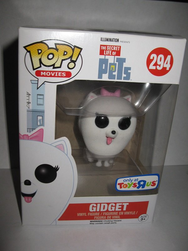 Funko POP! Movies Figure #294: Secret Life of Pets - Gidget - Brand New in Box {Toys R Us Ed. }