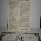 1995 Avalon Hil Board Games parts order form & $2.00 Off 'Avalon Bucks" Certificate
