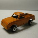 vintage TootsieToy? Mini-Vehicle: 2" Orange Pick-Up Truck