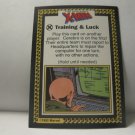 1992 Uncanny X-Men Alert! Board Game Piece: Training & Luck Card- Cerebro on the Fritz