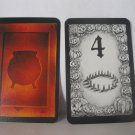 1995 Atmosfear Board Game Piece: Orange Keystone card - 4
