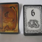 1995 Atmosfear Board Game Piece: Yellow Keystone card - 6