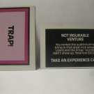1979 The American Dream Board Game Piece: Trap! card - Not Insurable Venture