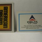 1979 The American Dream Board Game Piece: Delta Airlines card