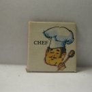 1968 Charades for Juniors Board Game Piece: Picture Square - Chef
