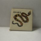 1968 Charades for Juniors Board Game Piece: Picture Square - Snake