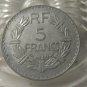 (FC-723) 1949 France: 5 Francs { closed 9 }