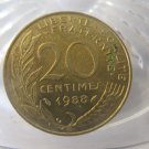(FC-897) 1988 France: 20 Centimes