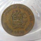 (FC-904) 1992 Peru: 10 Centimos