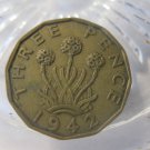 (FC-1017) 1942 United Kingdom: 3 Pence