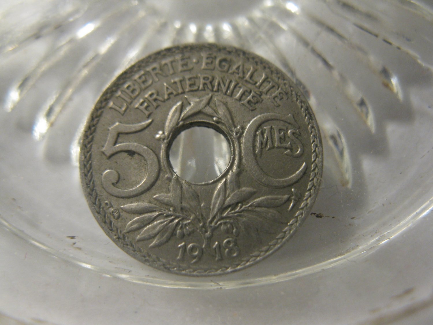 (FC-1051) 1918 France: 5 Centimes