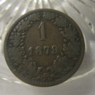 (FC-1069) 1879 Austria: 1 Kreuzer