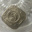 (FC-1077) 1962 Netherland Antilles: 5 Cents { onlly 250,000 minted }