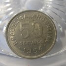 (FC-1412) 1954 Argentina: 50 Centavos