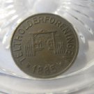(FC-1413) 1885 Denmark: 25 Øre - Dyrehavsbakken / TELTHOLDERFORENINGEN - Token