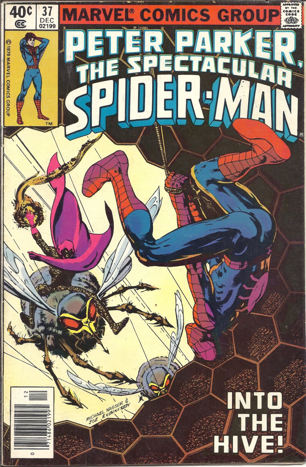 (CB-15) 1979 Marvel comic book: Spectacular Spider-Man #37