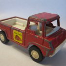 1970 TootsieToy Diecast Vehicle: 4" long Red Fire Chief Truck