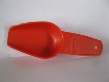 Tupperware Gadgets Straight Edge Flat Scoop in Sheer Orange 