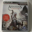 Playstation 3 / PS3 Video Game: Assassin's Creed III - Brand New - Factory Sealed