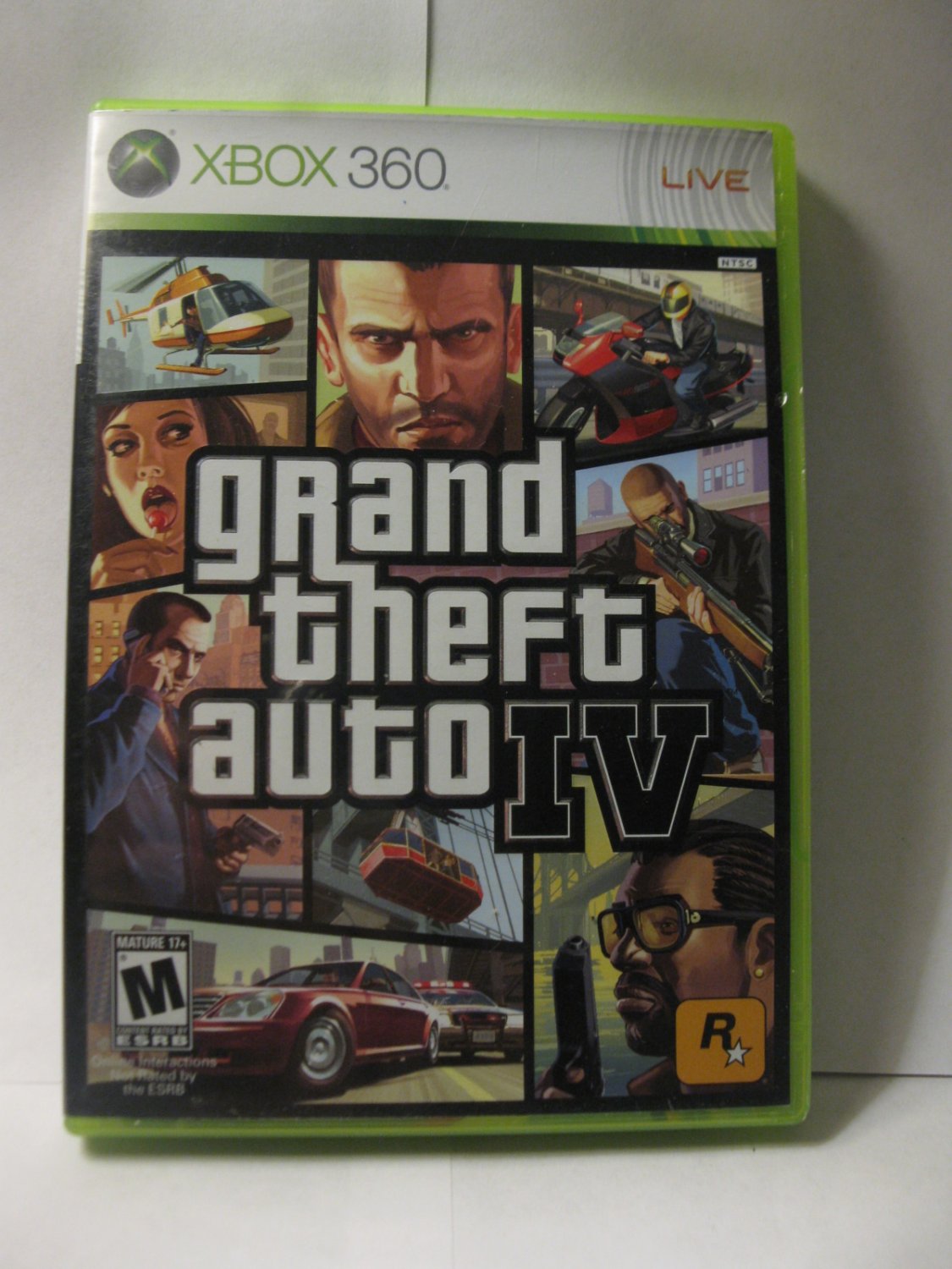 Xbox 360 Video Game: Grand Theft Auto IV