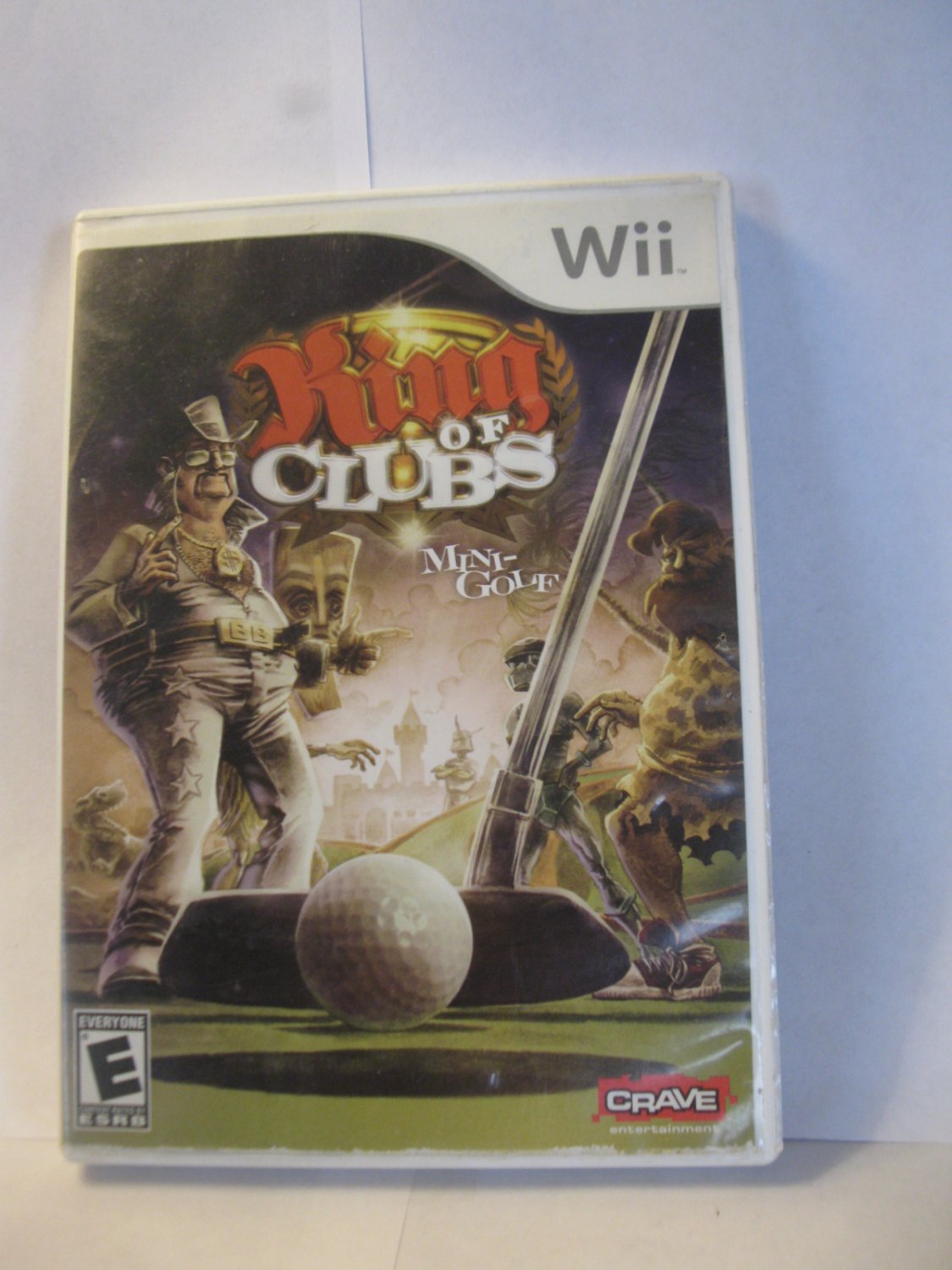Nintendo Wii Video Game: King of Clubs - Mini-Golf