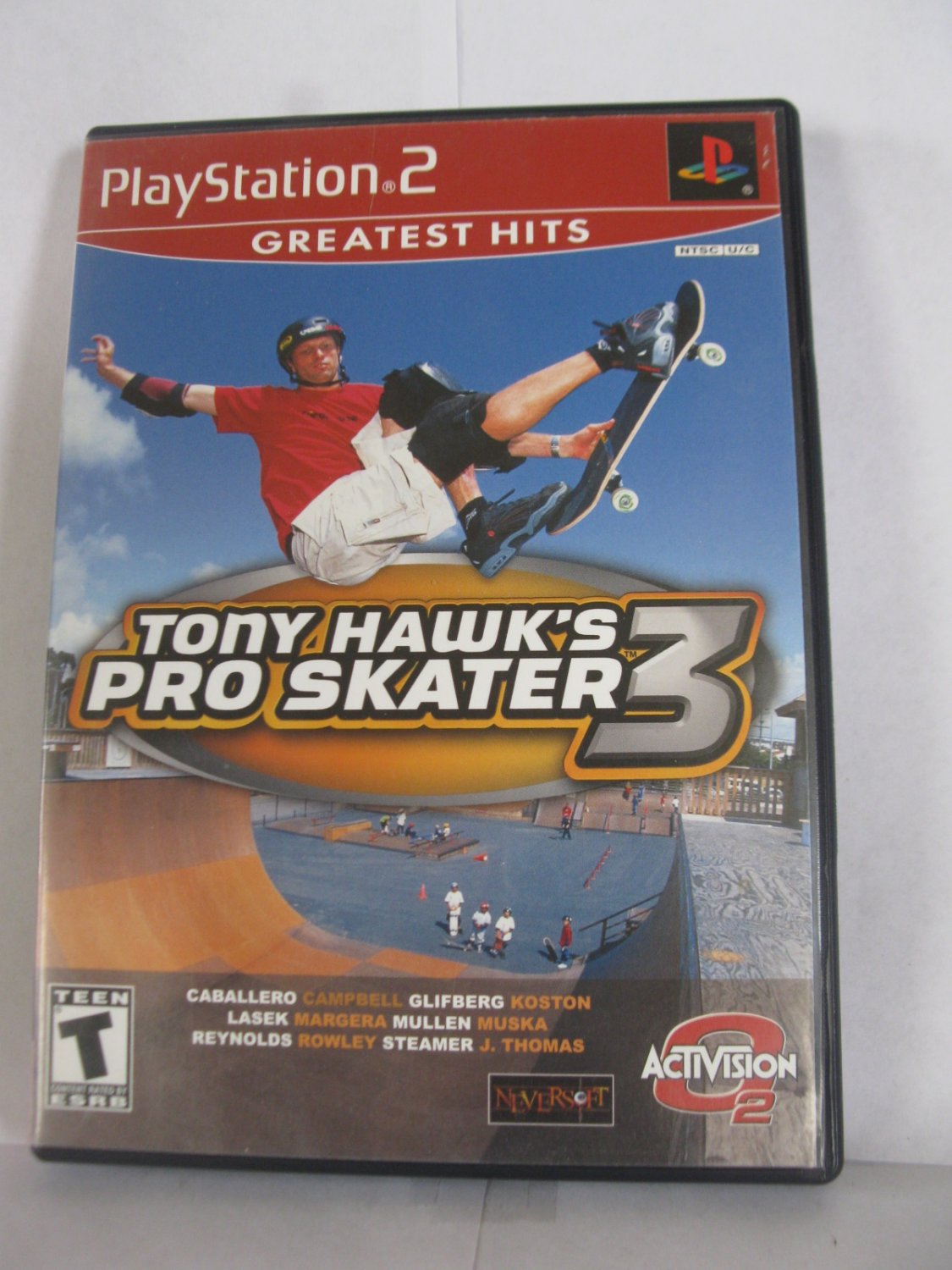 Playstation 2 Ps2 Video Game Tony Hawk S Pro Skater 3 Greatest Hits