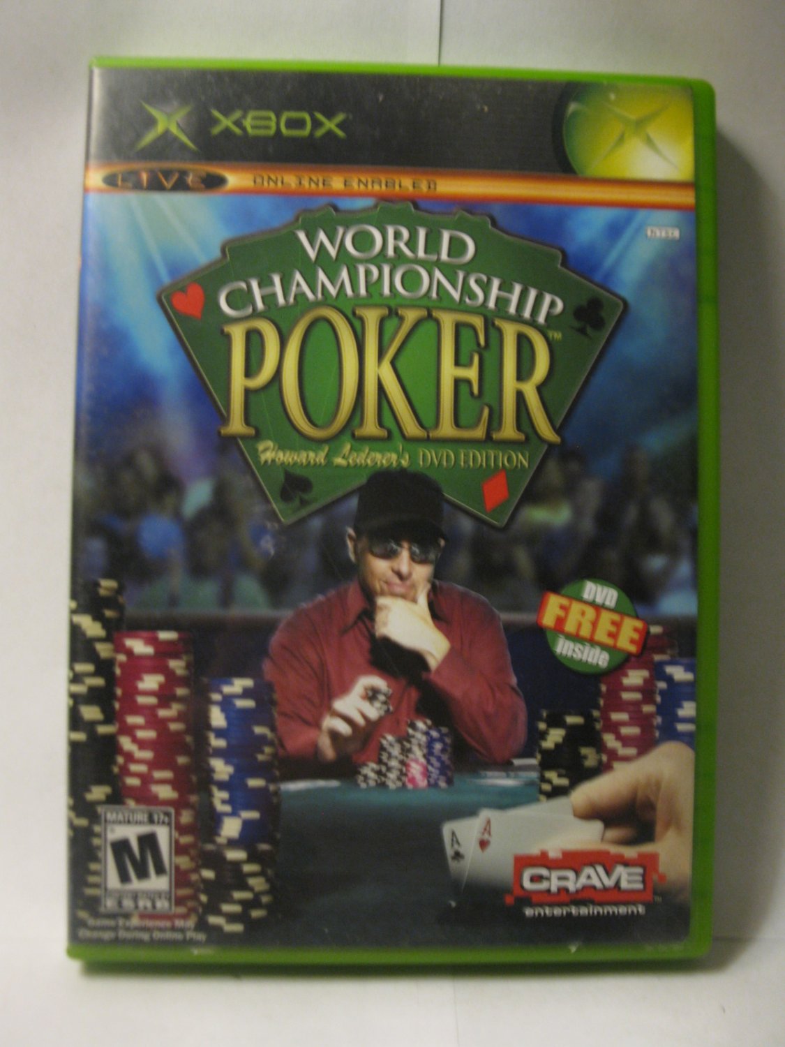 Original Xbox Video Game World Championship Poker