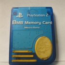 Playstation 2 PS2 / Magic Gate 8mb Blue Memory Card