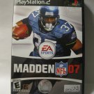 Playstation 2 / PS2 video game: Madden NFL 07