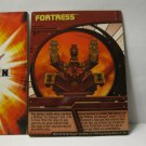 2009 Bakugan Card #4/4o: Fortress ( BA579-AB-SM-GBL )