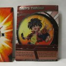 Bakugan Battle Brawlers 3D MASQUERADE'S THROW Ability Card 29/48 BA161  2008