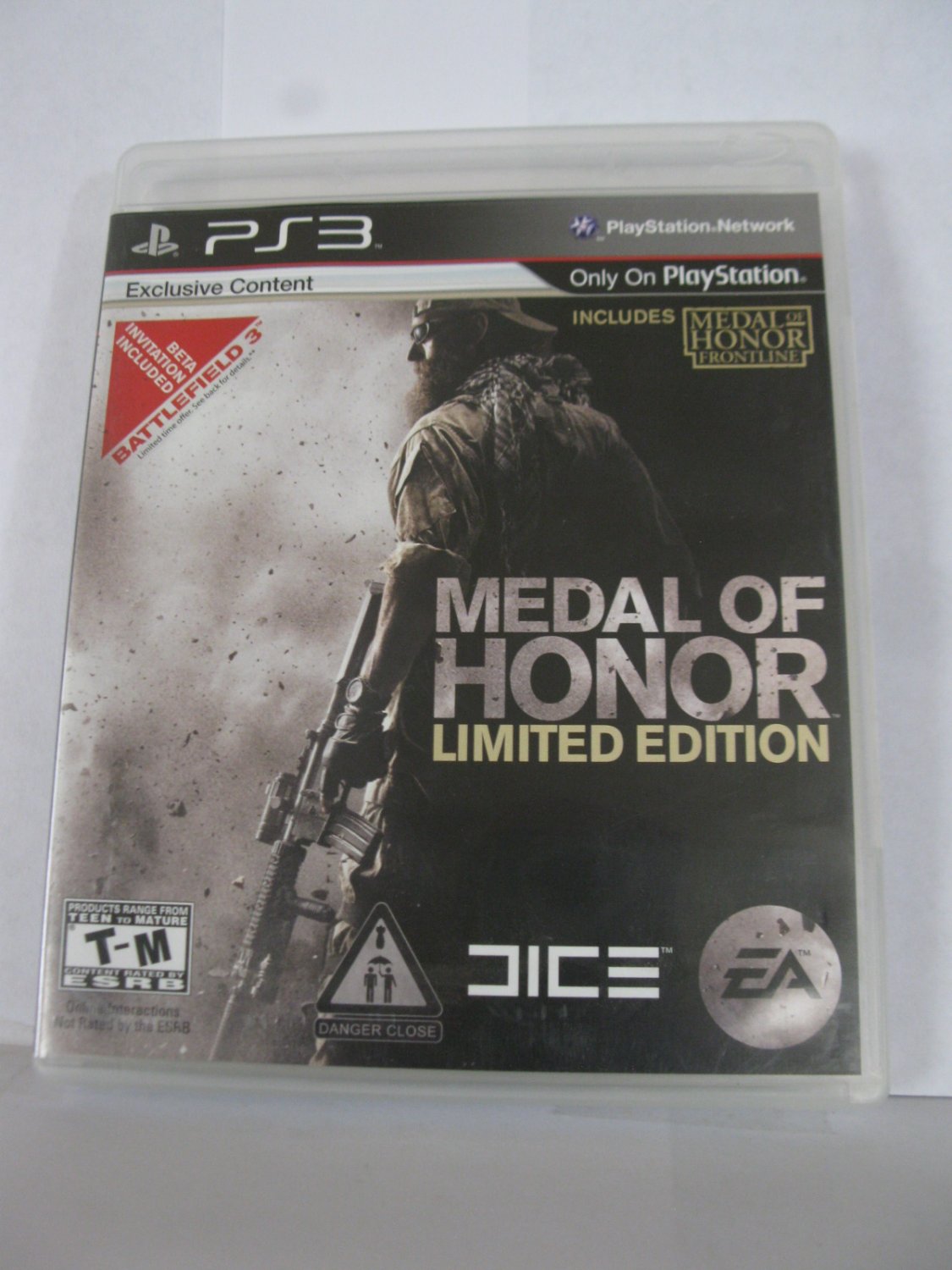 PlayStation 3 / PS3 Video Game: Medal of Honor - Limited Ed.