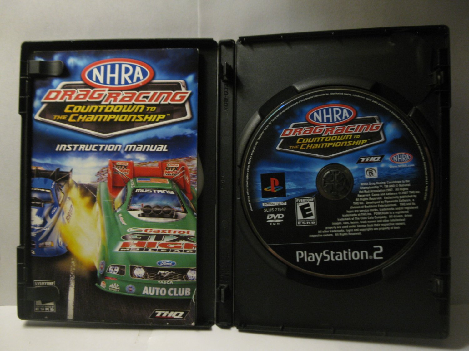 PlayStation 2 / PS2 Video Game: NHRA Drag Racing - Countdown / Championship