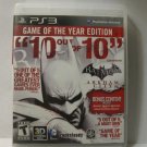 PlayStation 3 / PS3 Video Game: Batman - Arkham City - GOTY ed.