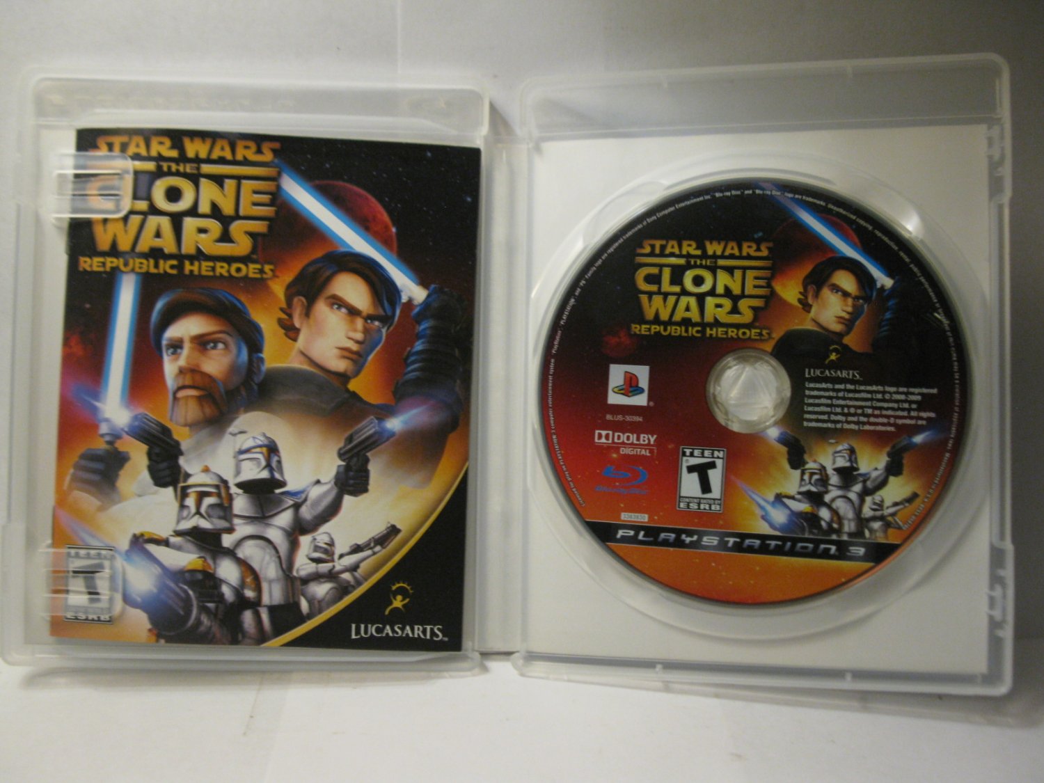 Playstation 3 / PS3 Video Game: Star Wars - The Clone Wars - Republic ...