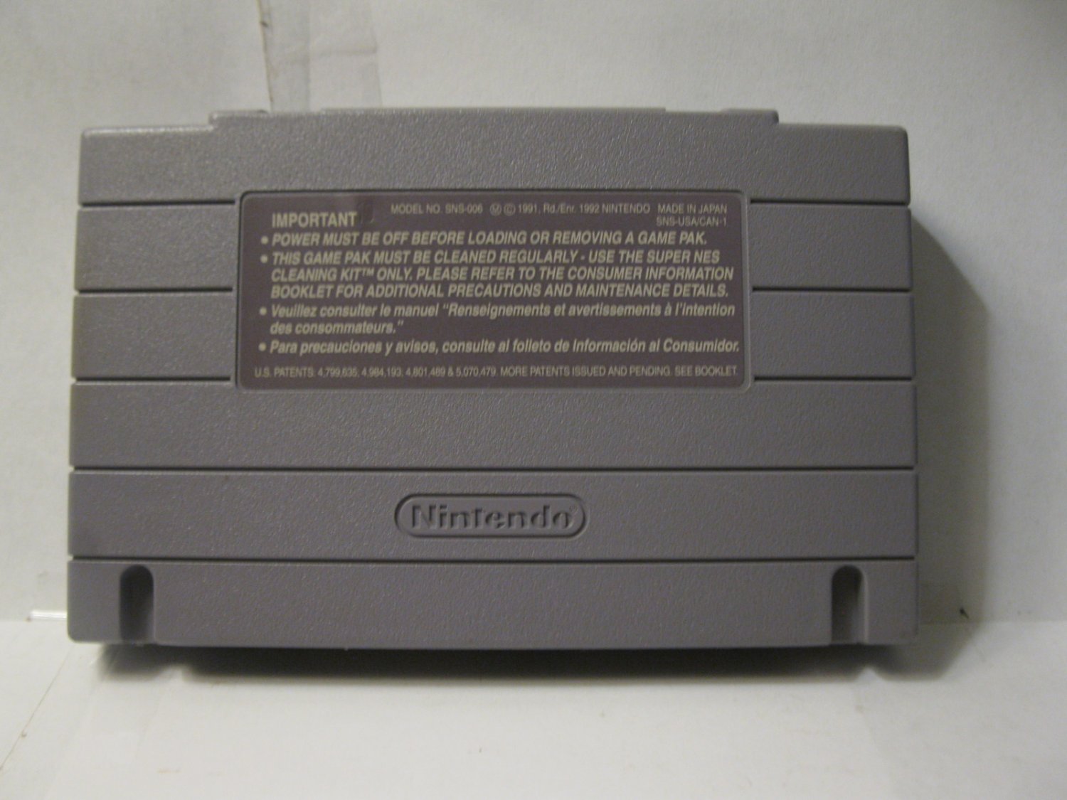 Super Nintendo SNES Video Game : The Lion King