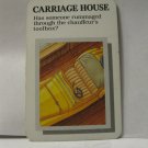 1988 Clue Master Detective Board Game Piece: Carriage House Location Card