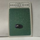 1979 Clue Board Game Piece: Billiard Room Location Card