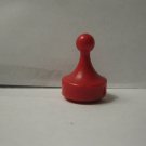1979 Clue Board Game Piece: Miss Scarlet Player Pawn
