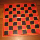 1982 Checkers Board Game Piece: Game Board