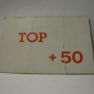 1953 Keyword Board Game Piece: card-  TOP +50