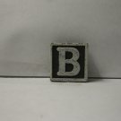 1953 Keyword Board Game Piece: Letter Tile - B