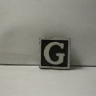 1953 Keyword Board Game Piece: Letter Tile - G