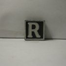 1953 Keyword Board Game Piece: Letter Tile - R