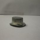 1985 Monopoly Board Game Piece: Top Hat player pawn
