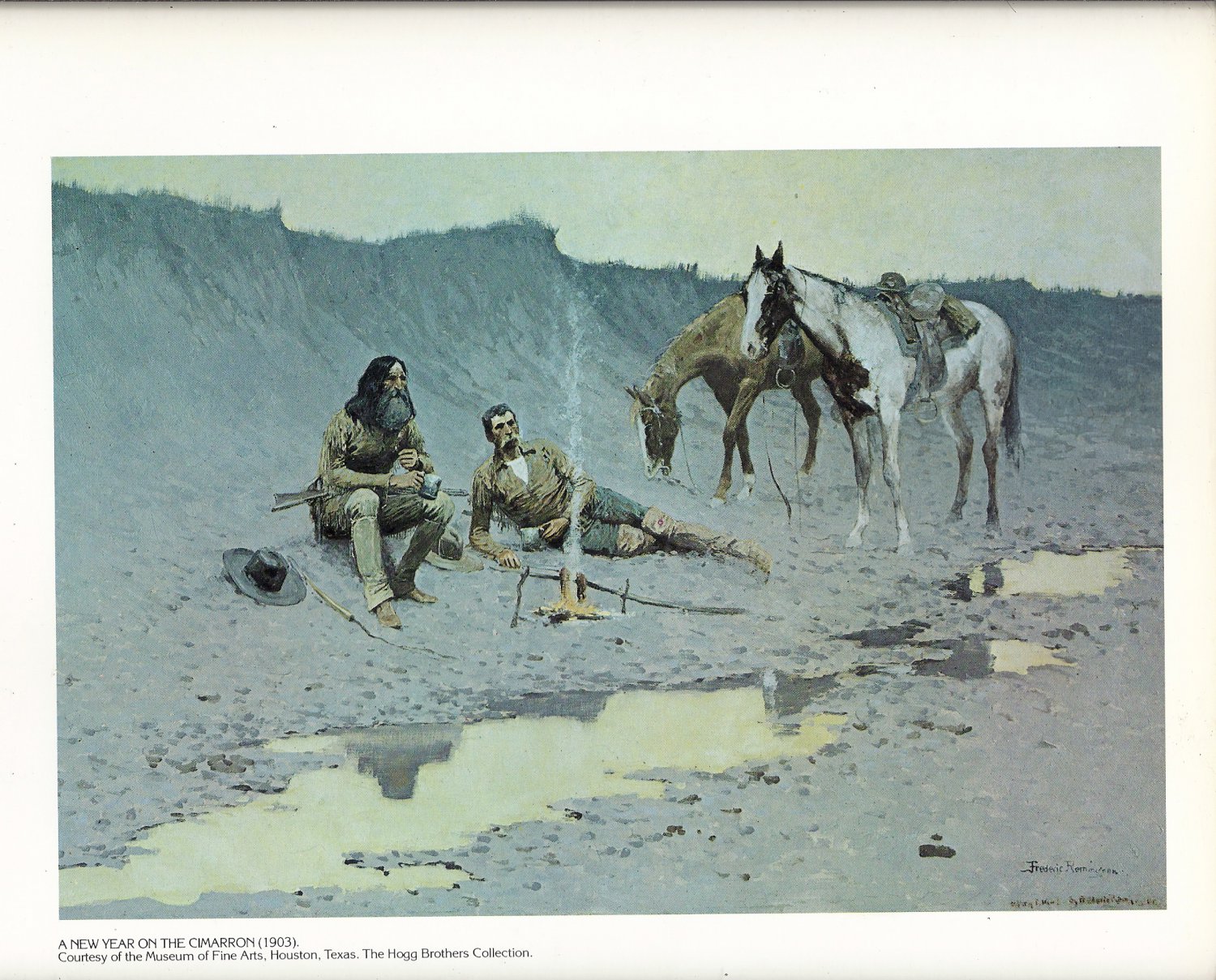 Frederic Remington: New Year On The Cimarron - 11