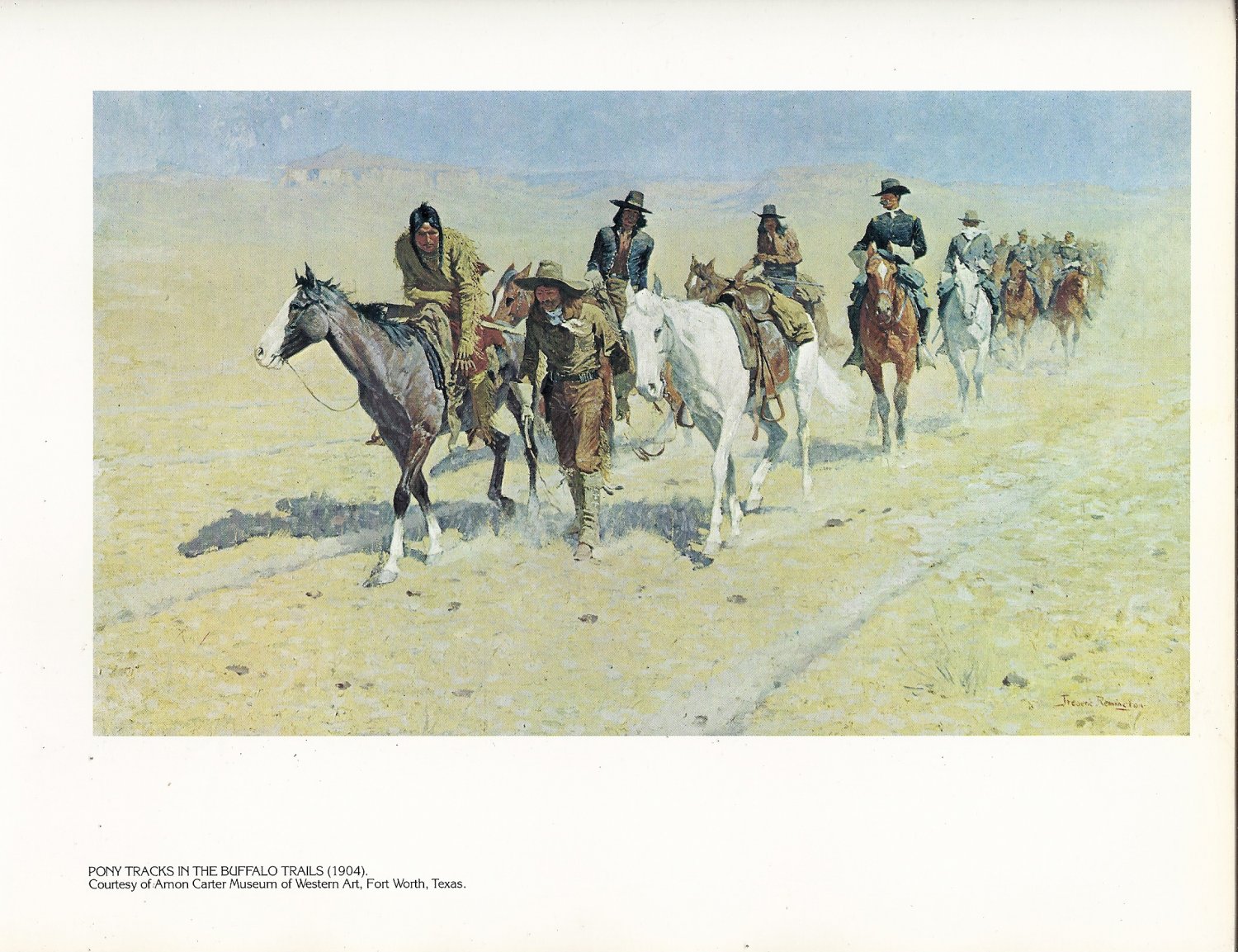 Frederic Remington: Pony Tracks in the Buffalo Trails - 11