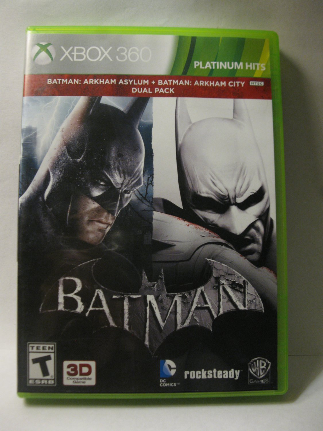 Xbox 360 Video Game: Batman - Arkham Asylum + City Dual Pack