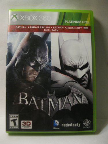 Batman Arkham Asylum Xbox 360 + Road To Arkham Mini Comic Xbox.. - Complete  CIB 788687200660